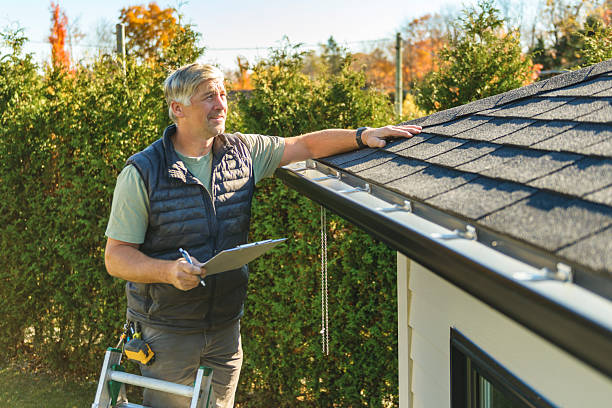 Professional Roof Repair technician working in Pointblank, TX